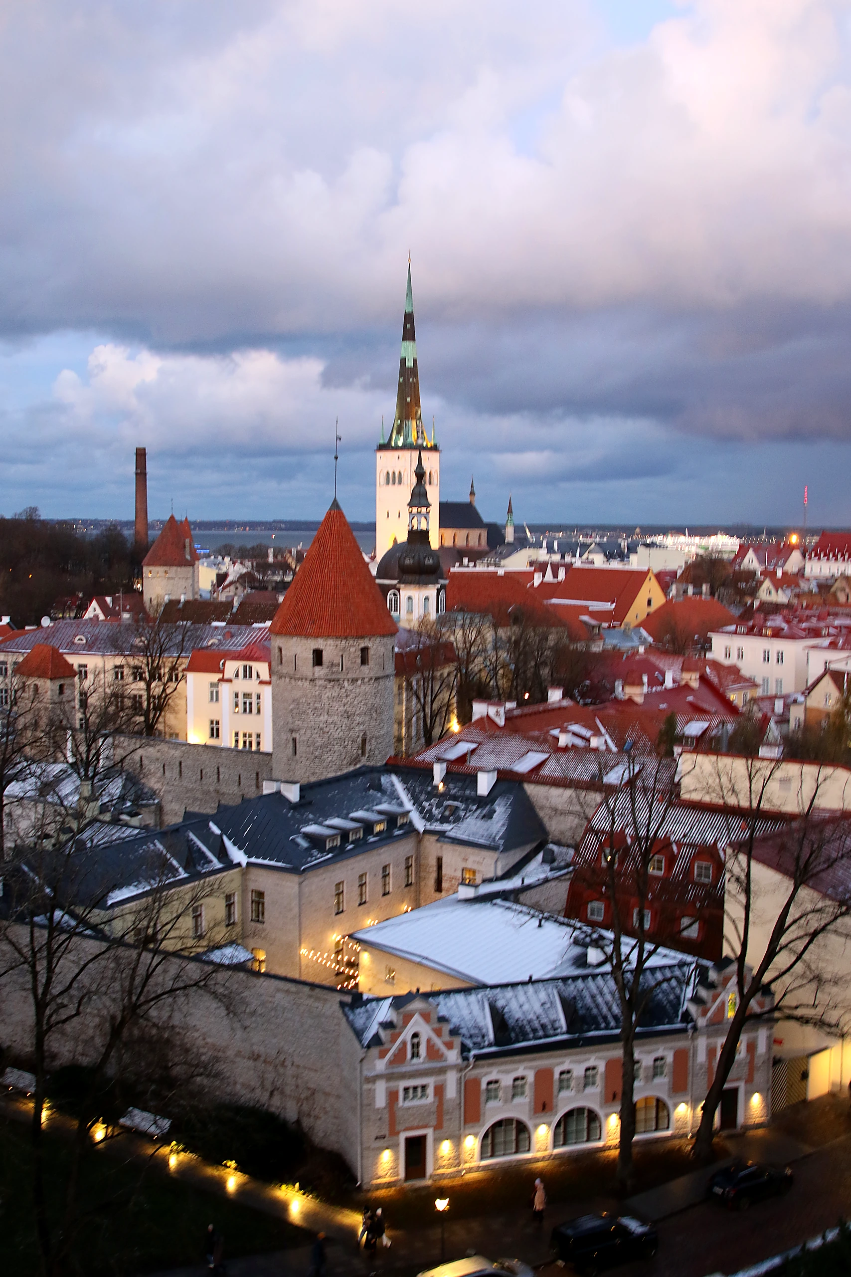 Rooftops at Dusk