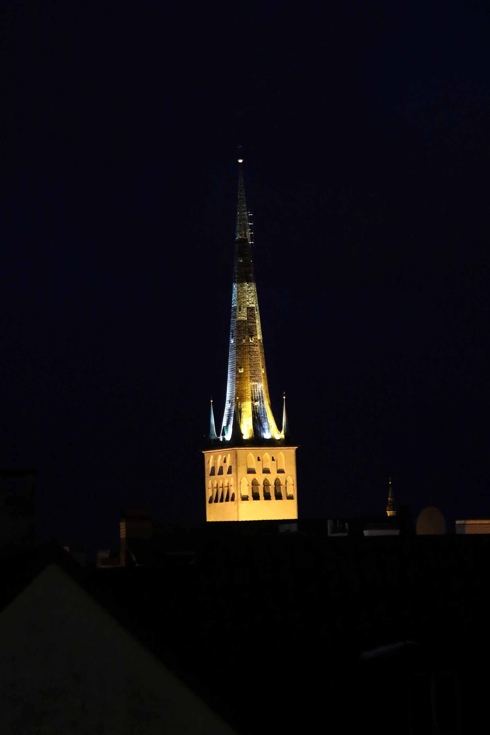 St Olaf's Church in golden light