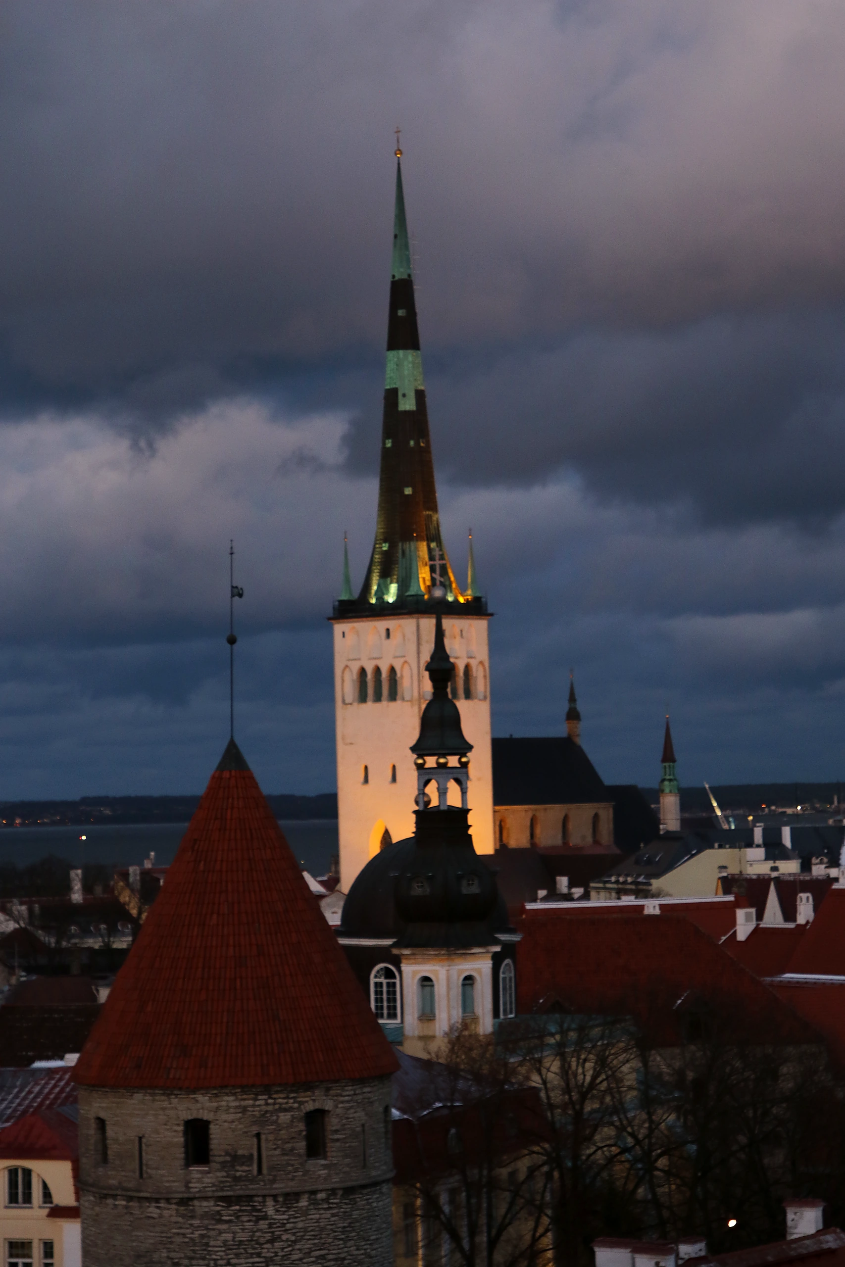 St Olaf's at Twilight